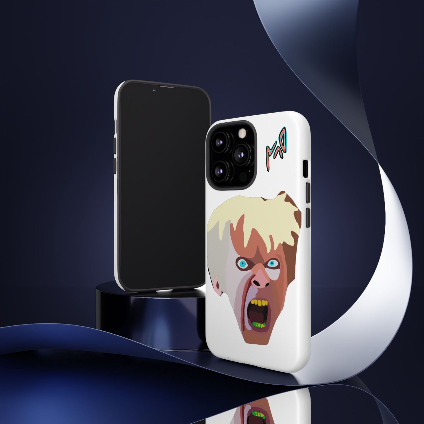 KAREN.  Phone Case — Retro Horror Face Graphic ("Tough Cases")