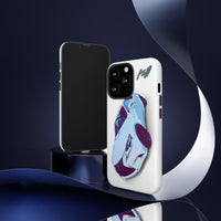Melvin White Sports Car Phone Case - Retro Pop Art Supercar Protective Tough Case