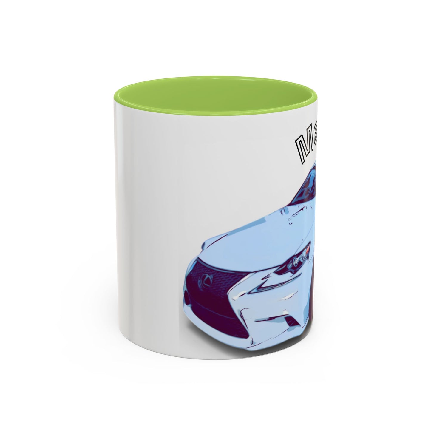 MELVIN.  Personalized Car Coffee Mug — 'Melvin' Sports Car Accent Mug (11/15oz)