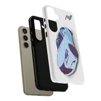 Melvin White Sports Car Phone Case - Retro Pop Art Supercar Protective Tough Case