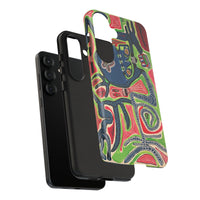Abstract AFTERLIFE Phone Case — Bold Psychedelic Music Art