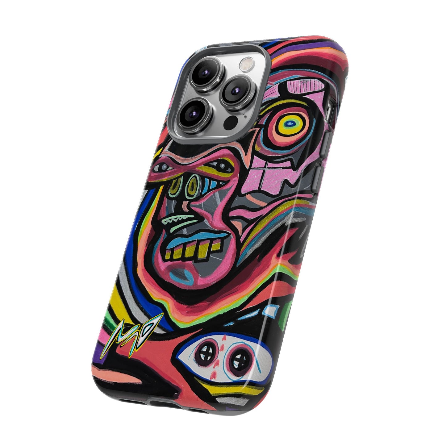 CRAZY Graffiti Phone Case — Colorful Street Art Protective Cover