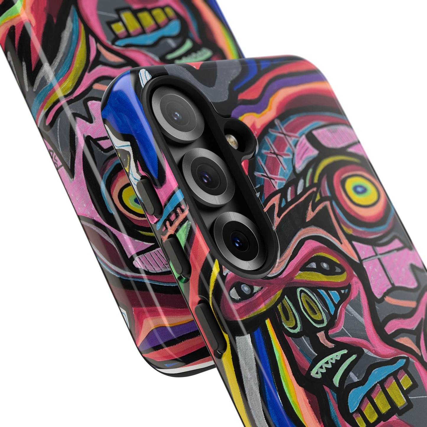 CRAZY Graffiti Phone Case — Colorful Street Art Protective Cover