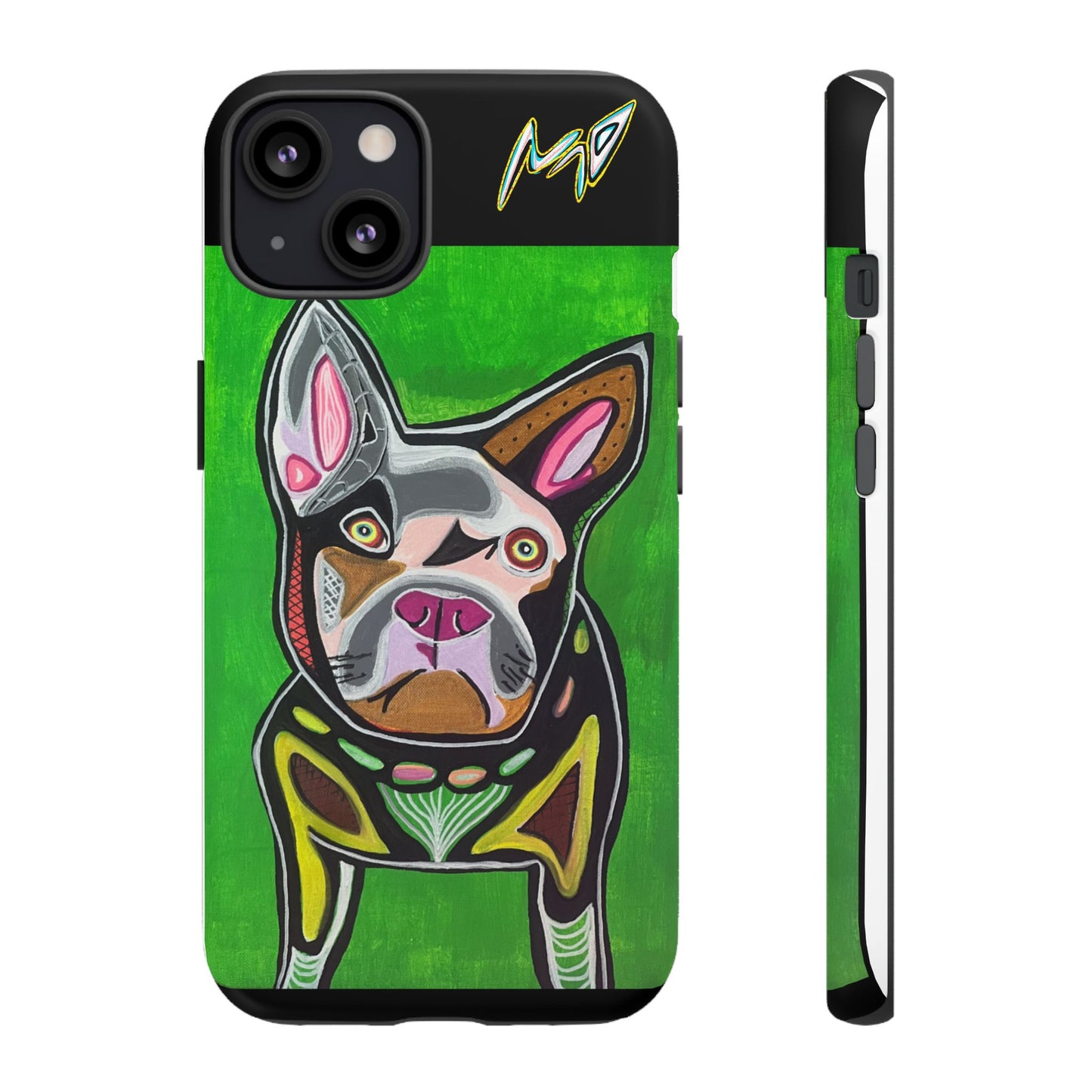 FRENCHIE  Art Phone Case – Colorful Pop Dog iPhone Cover