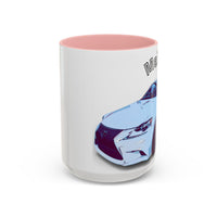 MELVIN.  Personalized Car Coffee Mug — 'Melvin' Sports Car Accent Mug (11/15oz)