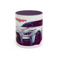 R35.  Sports Car Accent Mug — Nissan GT-R Inspired Coffee Cup (11/15oz)