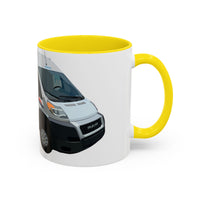 PROMASTER.  Coffee Mug — Postal Delivery Van Illustration