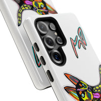HUSKY  Colorful Abstract Dog Phone Case — 'MAD' Signature Protective Case