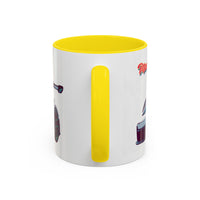 Porsche GT3 Cup Accent Coffee Mug – Racing Car Graphic 11/15oz