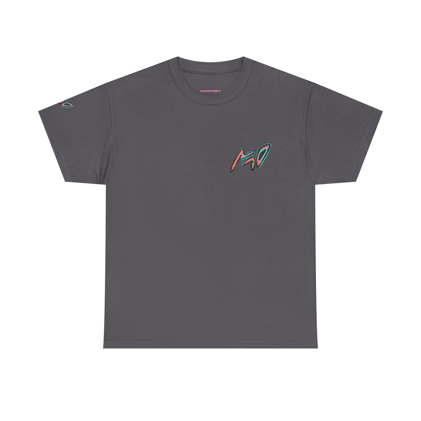 Graphic Tee — Colorful CRAZY TUNA  Illustration Back Print Tee