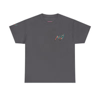 Graphic Tee — Colorful CRAZY TUNA  Illustration Back Print Tee