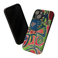 Abstract AFTERLIFE Phone Case — Bold Psychedelic Music Art