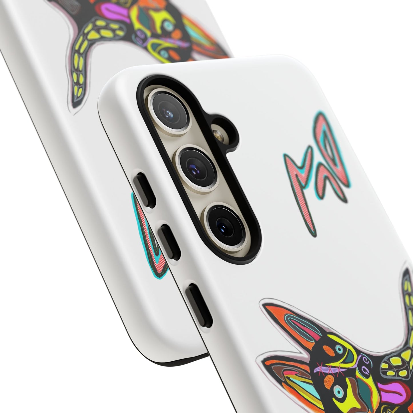 HUSKY  Colorful Abstract Dog Phone Case — 'MAD' Signature Protective Case