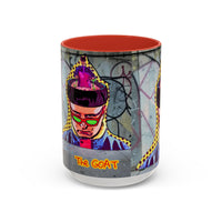 OLIVER TREE "the GOAT".   Graphic Coffee Mug – Pop Art Streetwear Design (11/15oz)