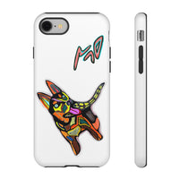 HUSKY  Colorful Abstract Dog Phone Case — 'MAD' Signature Protective Case