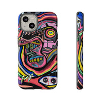 CRAZY Graffiti Phone Case — Colorful Street Art Protective Cover