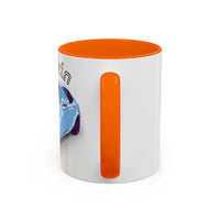 MELVIN.  Personalized Car Coffee Mug — 'Melvin' Sports Car Accent Mug (11/15oz)