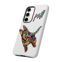 HUSKY  Colorful Abstract Dog Phone Case — 'MAD' Signature Protective Case