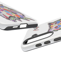 Colorful Owl Phone Case — Artistic Owl Illustration Tough Case