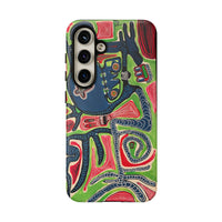 Abstract AFTERLIFE Phone Case — Bold Psychedelic Music Art