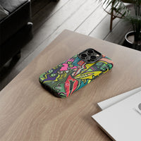 CONCERT  Abstract Graffiti Phone Case — Colorful Street Art Tough Cases