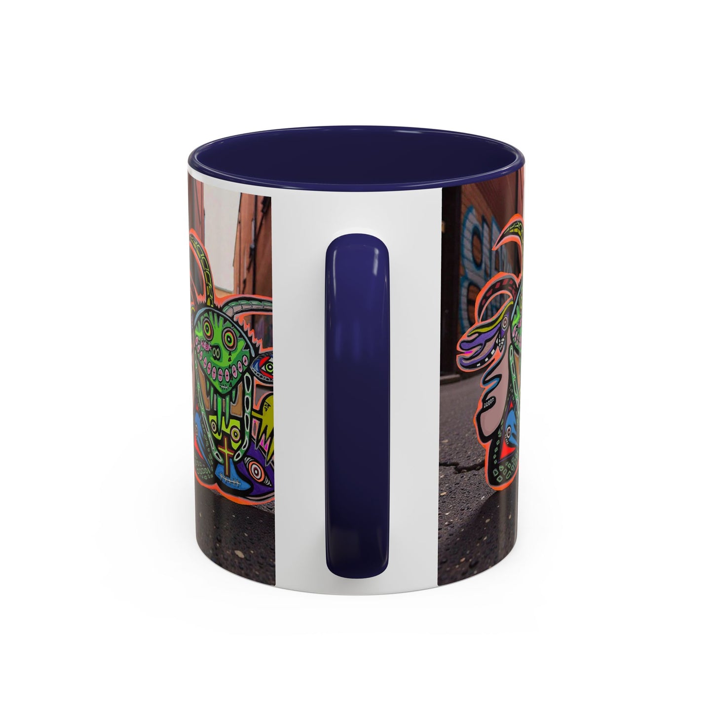 RYDER5.0  Street Art Mug — Colorful Graffiti Character Coffee Cup (11/15oz)