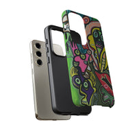 CONCERT  Abstract Graffiti Phone Case — Colorful Street Art Tough Cases