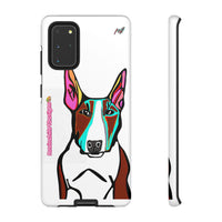 MR Bull Terrier Phone Case — Colorful Pop Art Tough Cases for Dog Lovers