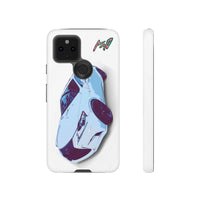 Melvin White Sports Car Phone Case - Retro Pop Art Supercar Protective Tough Case