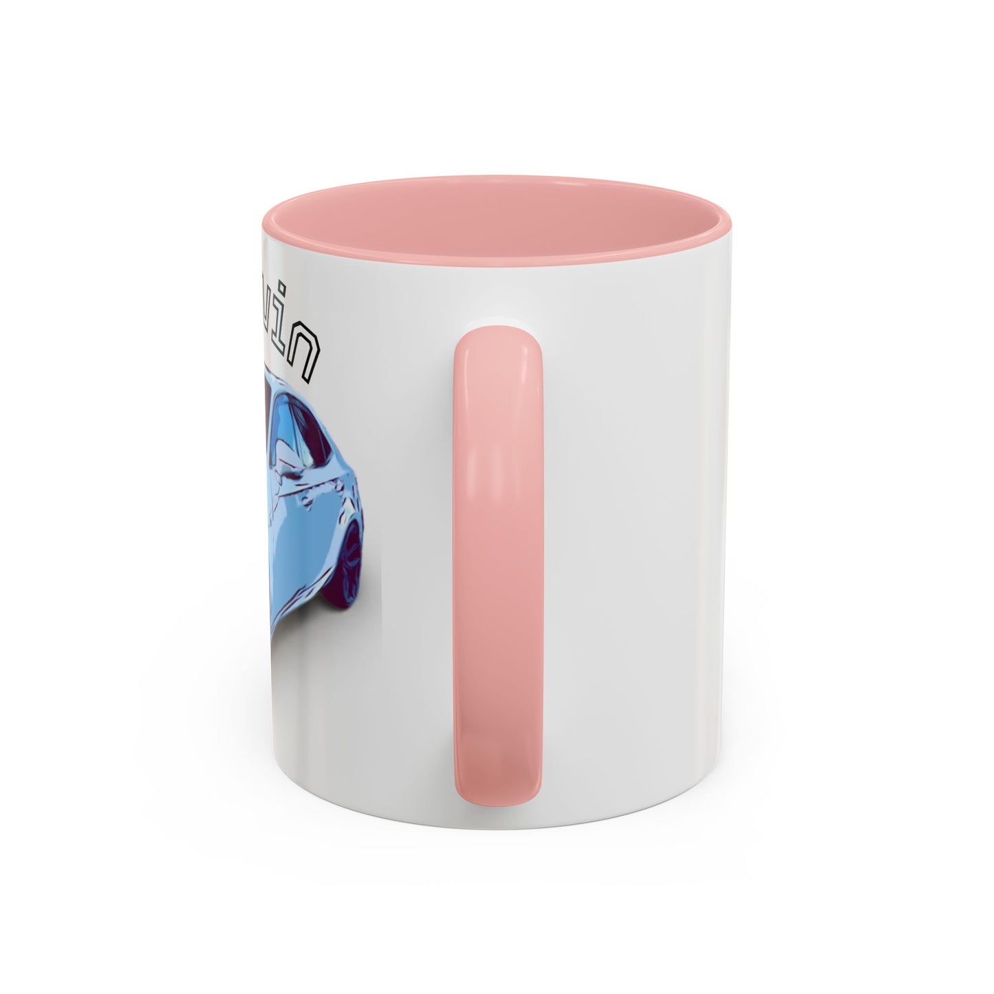 MELVIN.  Personalized Car Coffee Mug — 'Melvin' Sports Car Accent Mug (11/15oz)
