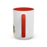 SAN JUAN.  Colorful Street Art Coffee Mug — Vibrant Alleyway & Playful Emblem Accent Mug