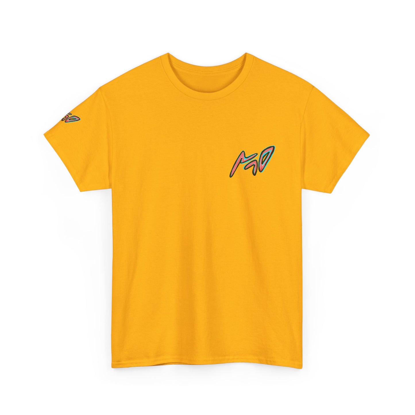Graphic Tee — Colorful CRAZY TUNA  Illustration Back Print Tee