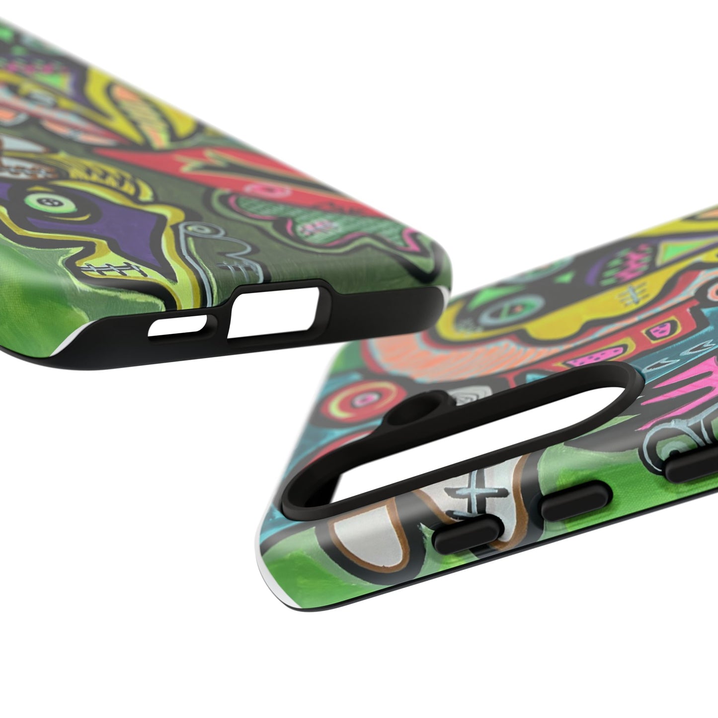 CONCERT  Abstract Graffiti Phone Case — Colorful Street Art Tough Cases