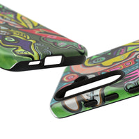 CONCERT  Abstract Graffiti Phone Case — Colorful Street Art Tough Cases
