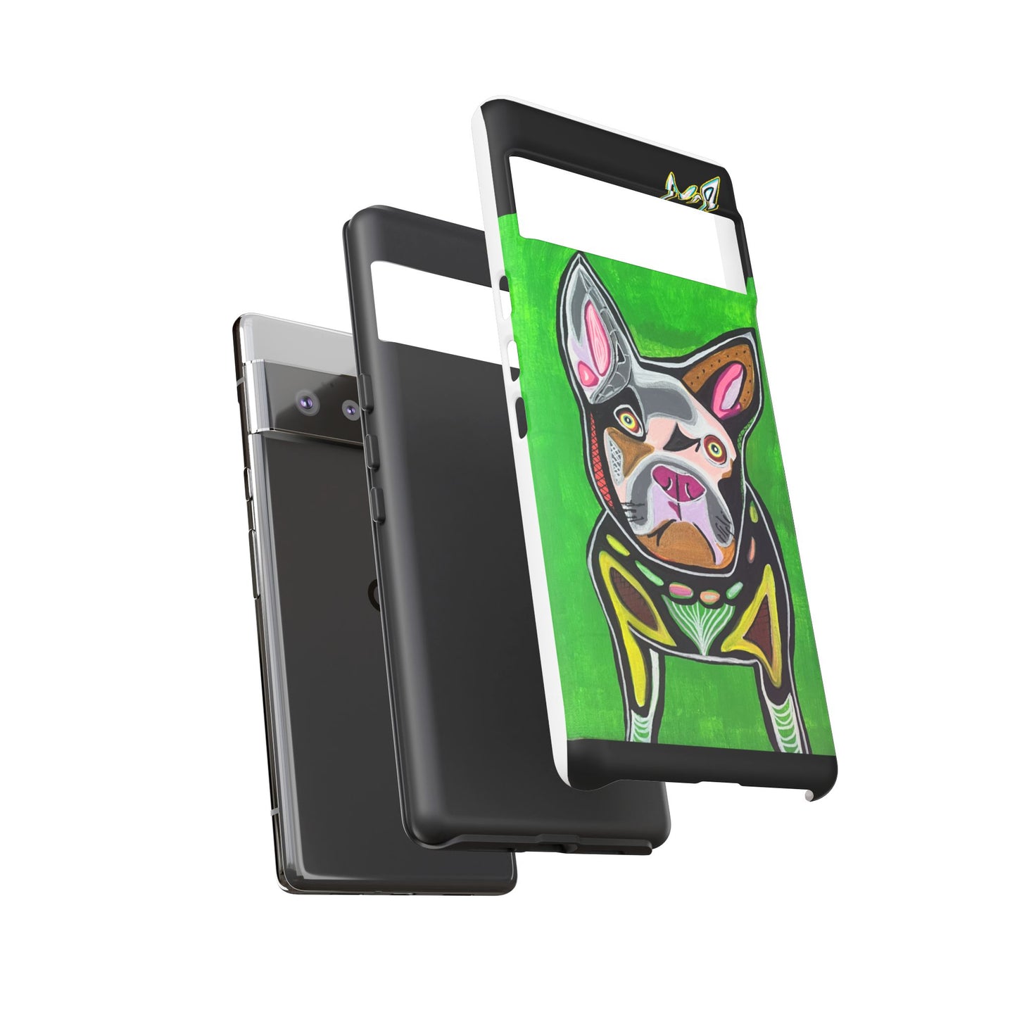 FRENCHIE  Art Phone Case – Colorful Pop Dog iPhone Cover