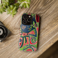 Abstract AFTERLIFE Phone Case — Bold Psychedelic Music Art