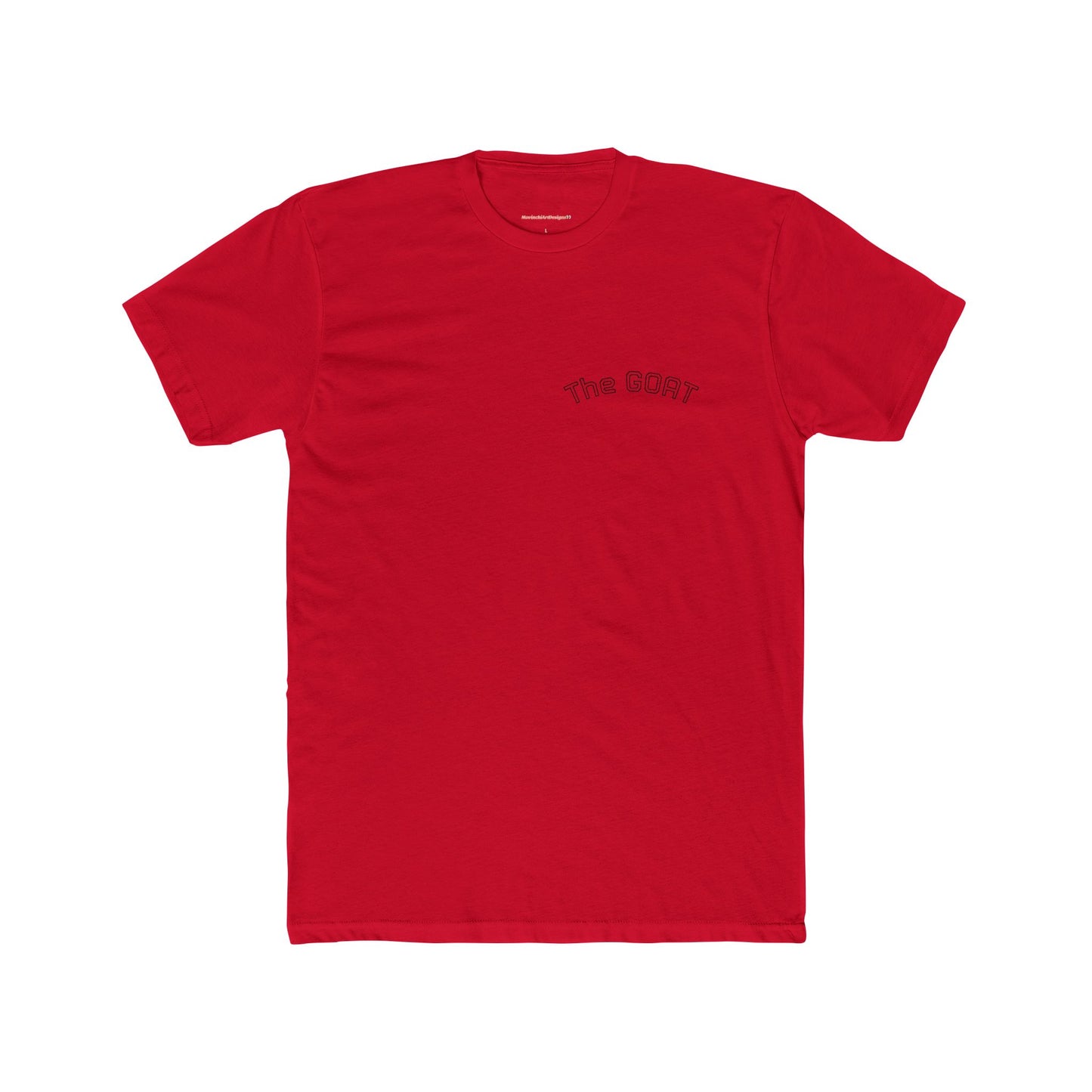 OLIVER TREE "The GOAT" Graphic Tee — Retro Pixel Art Back Print