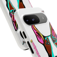 MR Bull Terrier Phone Case — Colorful Pop Art Tough Cases for Dog Lovers