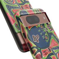Abstract AFTERLIFE Phone Case — Bold Psychedelic Music Art
