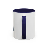 AERIAL.   Wave Accent Coffee Mug — Watersports Lover Gift