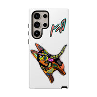 HUSKY  Colorful Abstract Dog Phone Case — 'MAD' Signature Protective Case