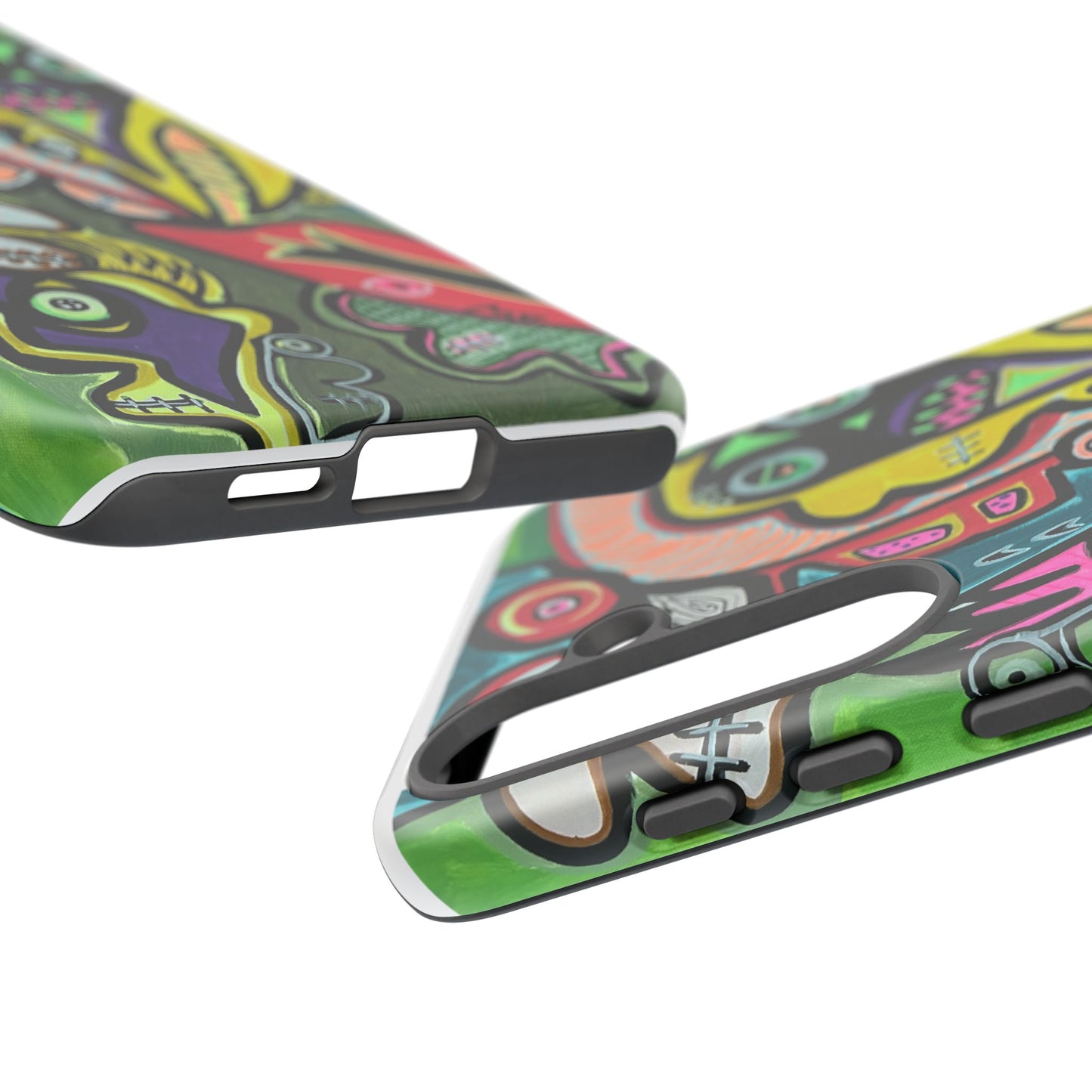 CONCERT  Abstract Graffiti Phone Case — Colorful Street Art Tough Cases