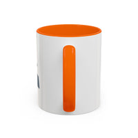 AERIAL.   Wave Accent Coffee Mug — Watersports Lover Gift