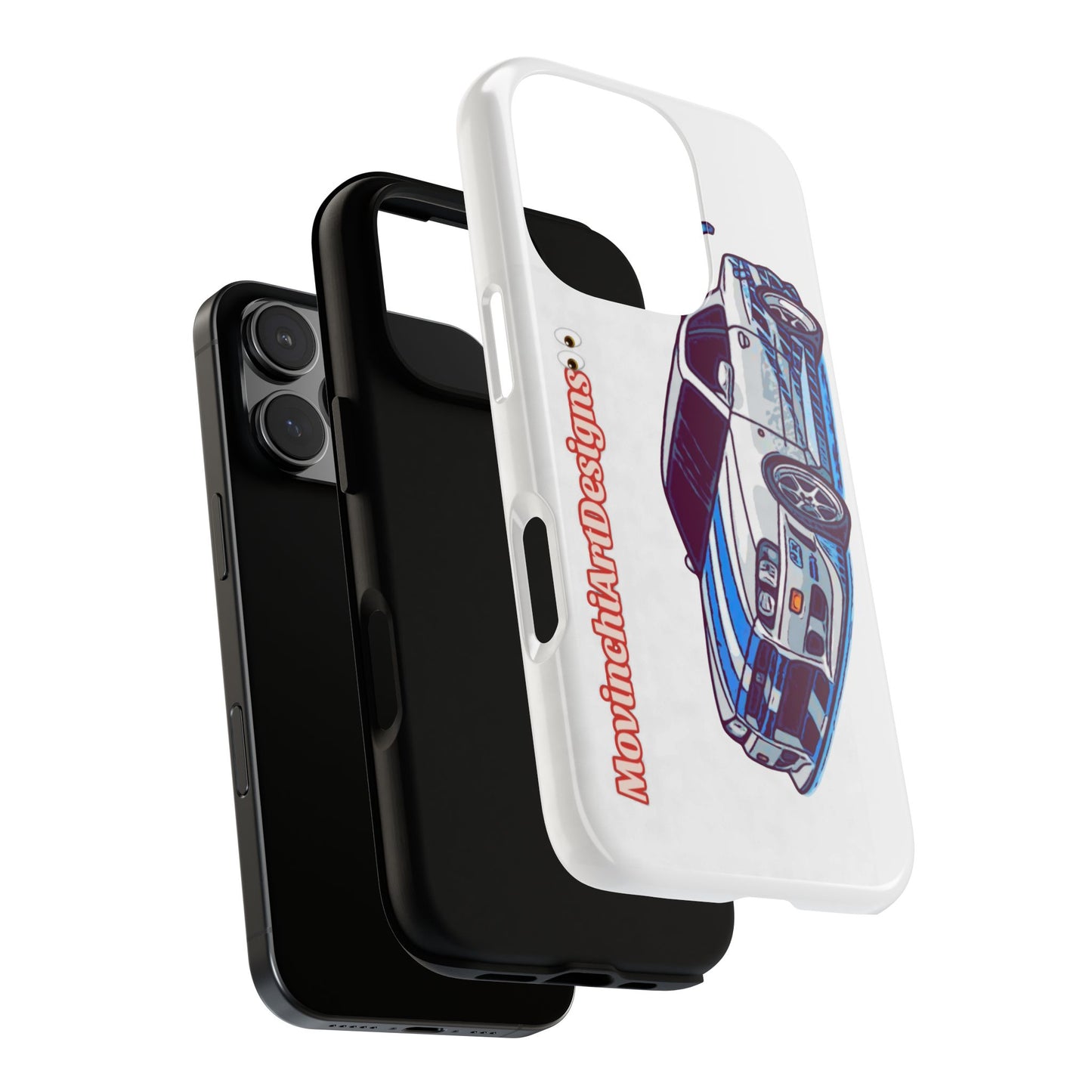 Retro Skyline r34 Phone Case — Vintage Sports Car Graphic