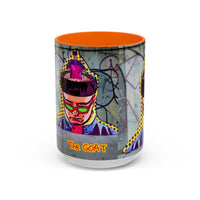 OLIVER TREE "the GOAT".   Graphic Coffee Mug – Pop Art Streetwear Design (11/15oz)
