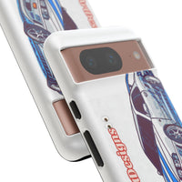 Retro Skyline r34 Phone Case — Vintage Sports Car Graphic