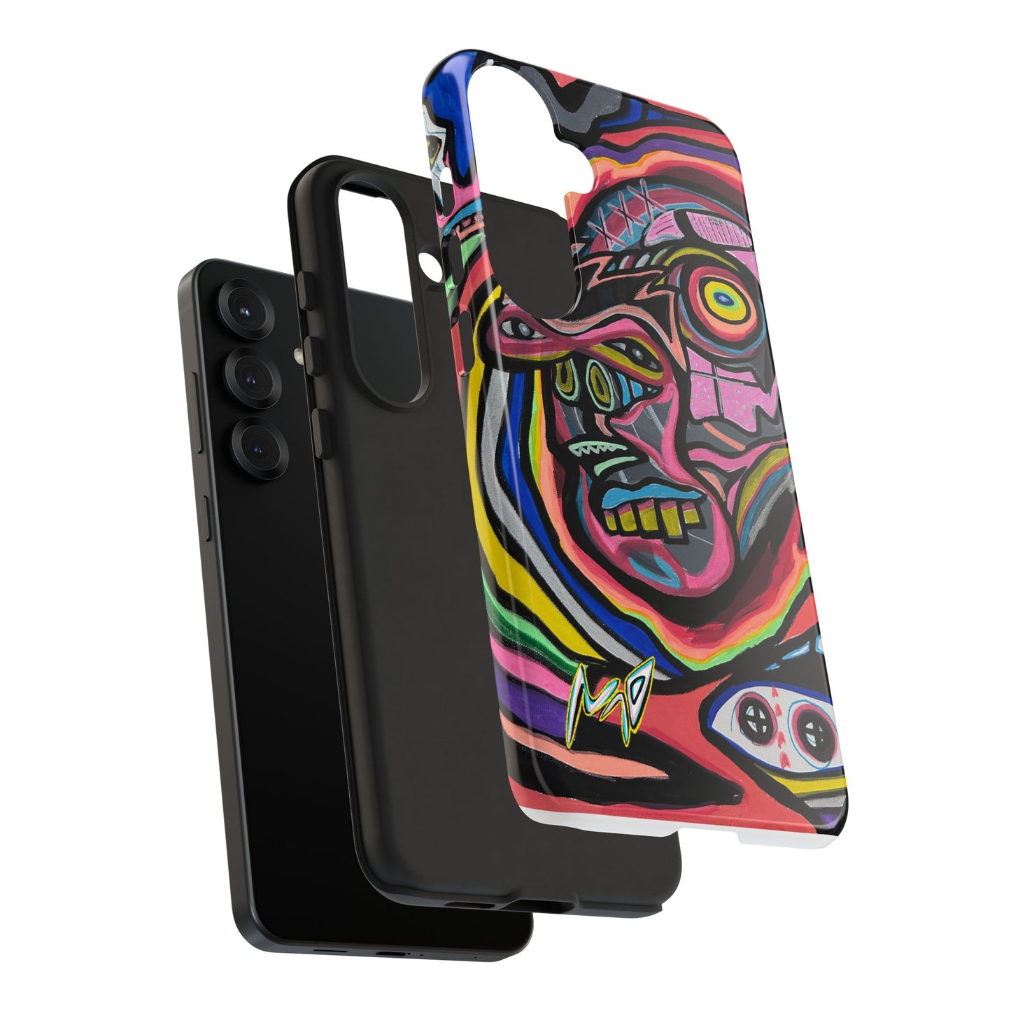 CRAZY Graffiti Phone Case — Colorful Street Art Protective Cover