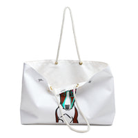Colorful MR Bull Terrier Weekender Bag – Pop Art Dog Travel Tote