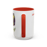 RX7  Coffee Mug — Yellow Sports Car Illustration Accent Mug