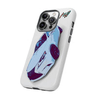Melvin White Sports Car Phone Case - Retro Pop Art Supercar Protective Tough Case